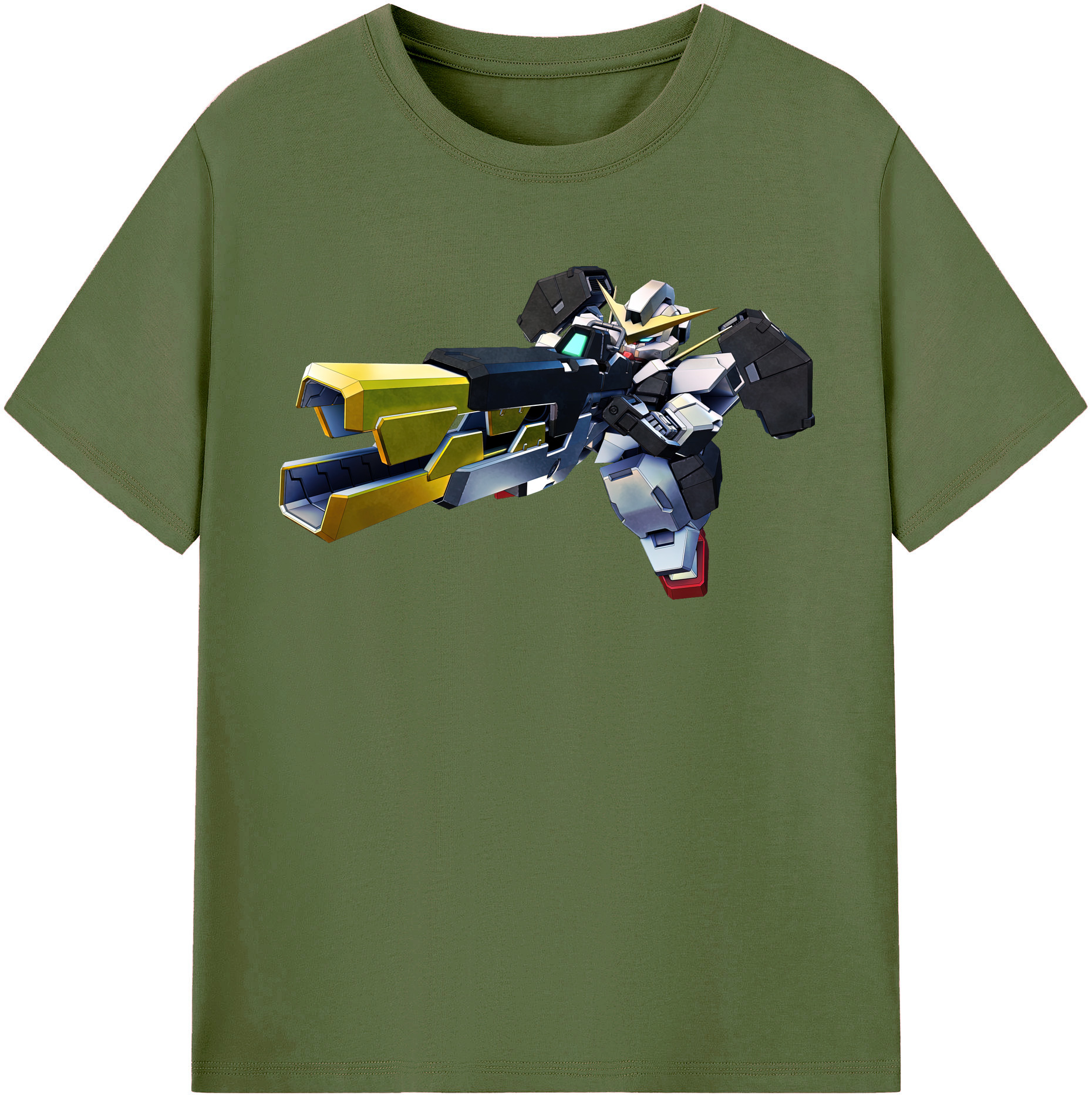 （画像用） 機動戦士ガンダム Mobile Suit Gundam 綿100％半袖Tシャツ（フロントプリント）